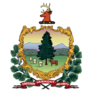 Coat Of Arms Of The Federal State Of Vermont, Usa Sticker