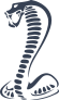 Cobra Snake Outline Sticker