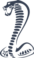 Cobra Snake Outline Sticker