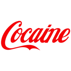 Cocaine Bumper Sticker