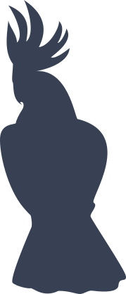 Cockatoo Sitting Sticker