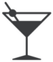 Cocktail Icon Sticker