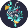 Cocktail Party Sticker