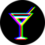 Cocktail Sign Sticker