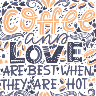Coffee And Love Are Best When They Are Hot Sticker