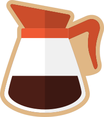 Coffee Carafe Sticker