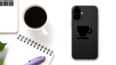Coffee Cup Icon on a Phone (New) example