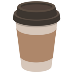 Coffee Cup Sticker