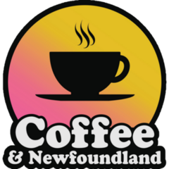 Coffee & Newfoundland Sticker