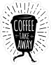 Coffee Take Away Sticker