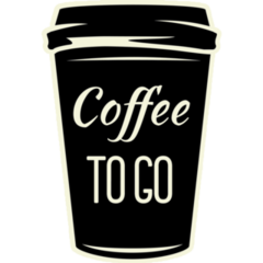 Coffee To Go Sticker