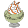 Cold Matcha Ice Cream Sticker
