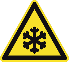 Cold Sign Sticker