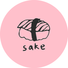 Collection Of The Different Japanese Food Sticker