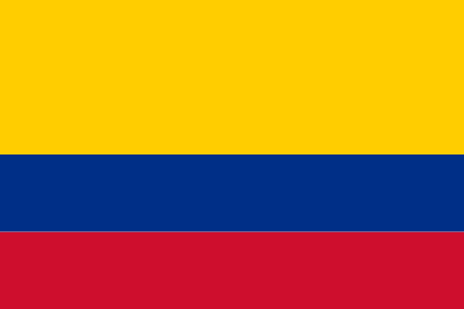 Colombia Country Flag Sticker