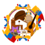 Colombian Culture Sticker
