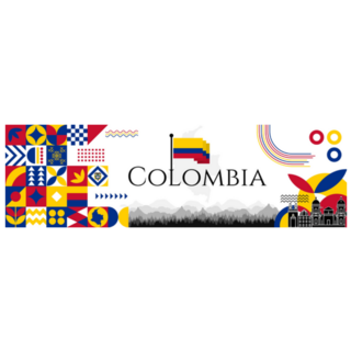 Colombian Declaration Of Independence Day Banner Sticker