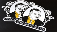 Colonel Mustard Die Cut Sticker