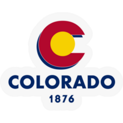 Colorado 1876 Sticker