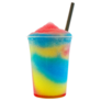 Colored Slush Ice In A Cup Sweet Treat Sticker