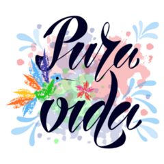 Colorful Pura Vida Sticker