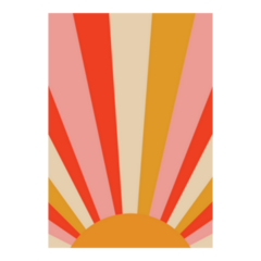 Colorful Sunshine Sticker