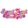 Colourful Sweet Treat Boutique Logo Sticker
