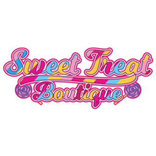 Colourful Sweet Treat Boutique Logo Sticker