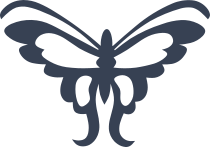 Comforting Butterfly Sticker