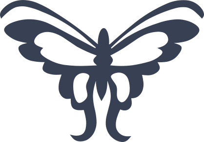 Comforting Butterfly Sticker