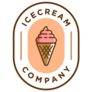Compay Ice Cream Scoop Sticker