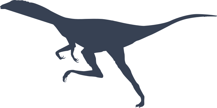 Compsognathus Dinosaur Sticker