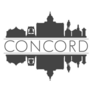 Concord New Hampshire Usa Skyline Sticker