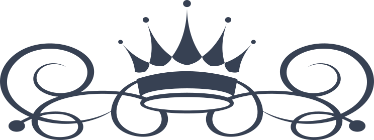 Cone Crown With Swirls Sticker