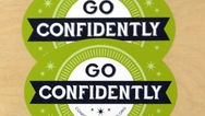Confidence Coalition Custom Oval Stickers