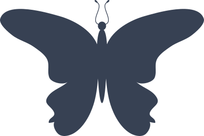 Confident Butterfly Sticker