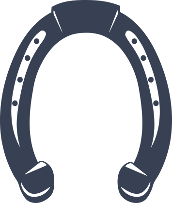 Confident Horseshoe Sticker