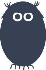 Confused Owl Sticker