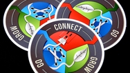 Connect Grow Go Circle Stickers