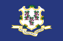 Connecticut Ct State Flag Sticker