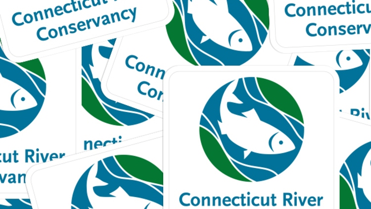 Connecticut River Conservancy Rounded Corner Stickers