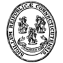 Connecticut (sigillum Reipublicae Connecticutensis) Sticker