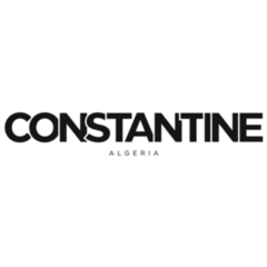 Constantine Algeria Emblem Lettering Sticker