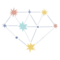 Constellation Starry Diamond Sticker