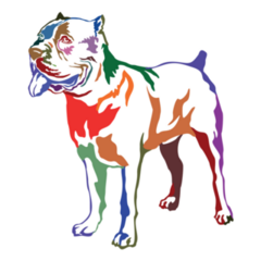 Contour Cane Corso Sticker