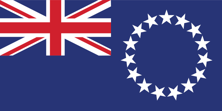 Cook Islands Flag Sticker