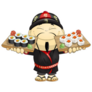 Cook Of Sushi Sticker