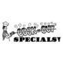 Cook-Out Specials - Retro BBQ Illustration Sticker