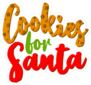 Cookies For Santa Sticker