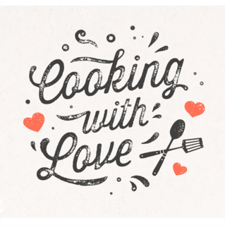 Cooking With Love Sticker